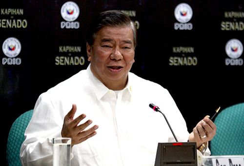 Kapihan Sa Senado With Senate President Drilon